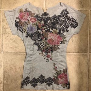 Forever 21 Sz. S floral shirt 🌸